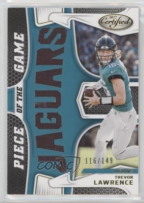 2022 Certified Piece of the Game Relics 116/149 Trevor Lawrence #PG-TL 1x9