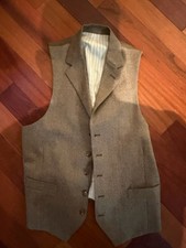 Men's Tweed Vest Size M