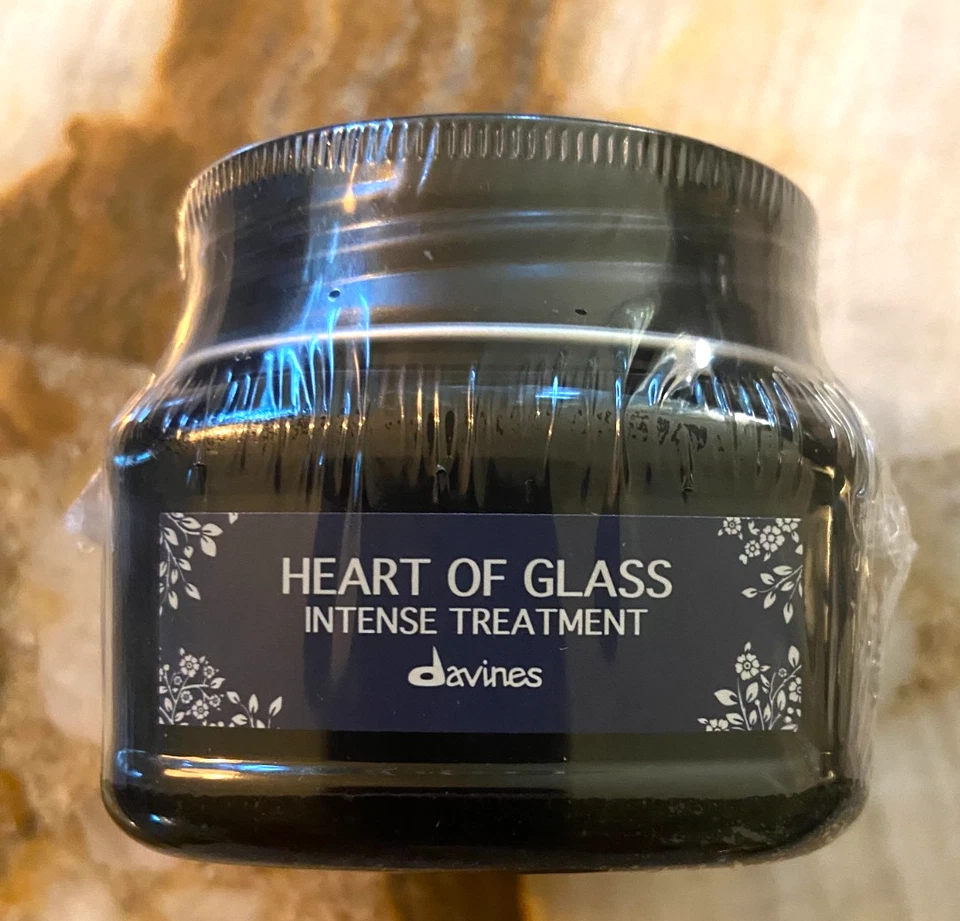 DAVINES- Heart of Glass- Intense Treatment- Blonde Hair Repair Mask 5.29oz - NEW - Image 1 of 3