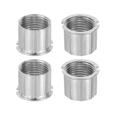 4 Pcs G9 Light Socket Rings Metal for 3/4in Thread Diameter 1.06in OD G9 Socket