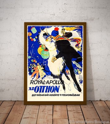 Royal Apollo Skaters Vintage Poster