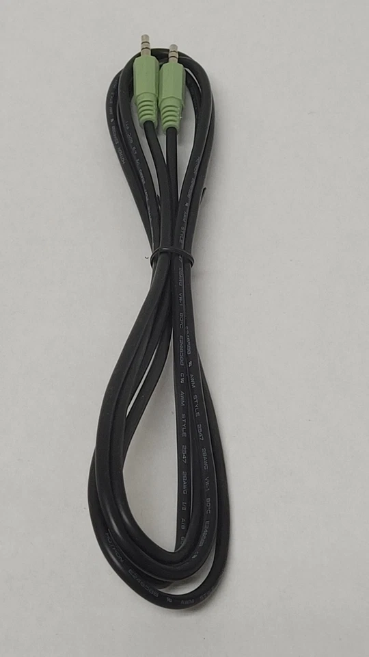 6ft 3.5mm Audio Cable Male to Male Stereo Aux Headphone Car Cord Adapter  - Image 3 of 4