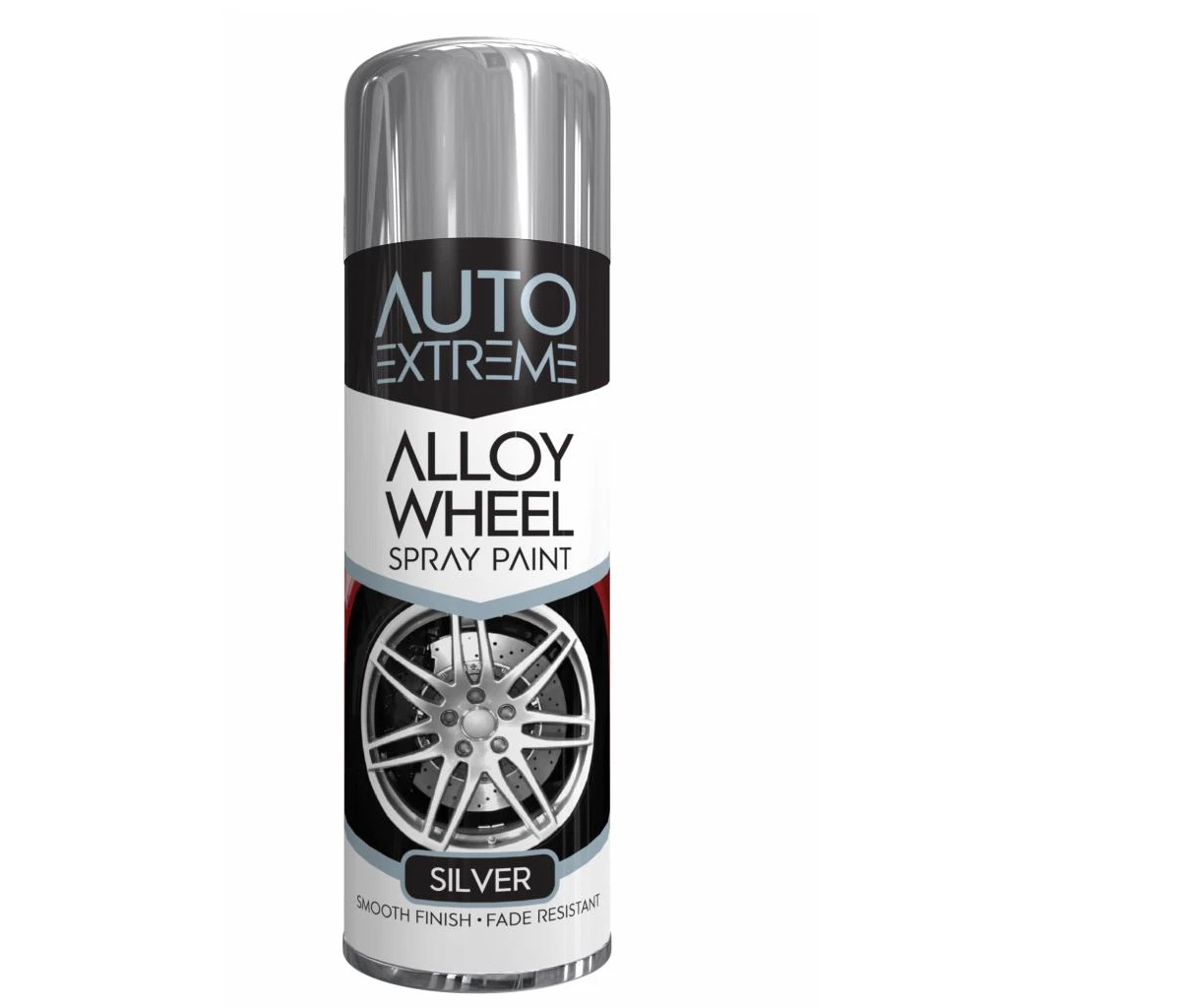 Auto Extreme Spray Paint Silver Alloy Wheel Automotive Van Bike