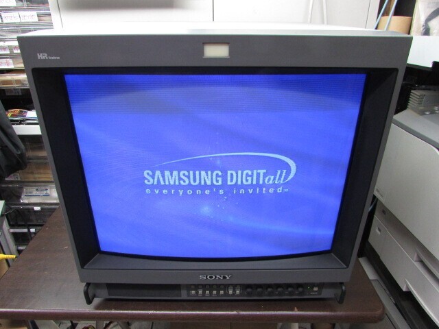 SONY PVM-20M4J RGB 15KHz トリニトロン カラービデオモニター