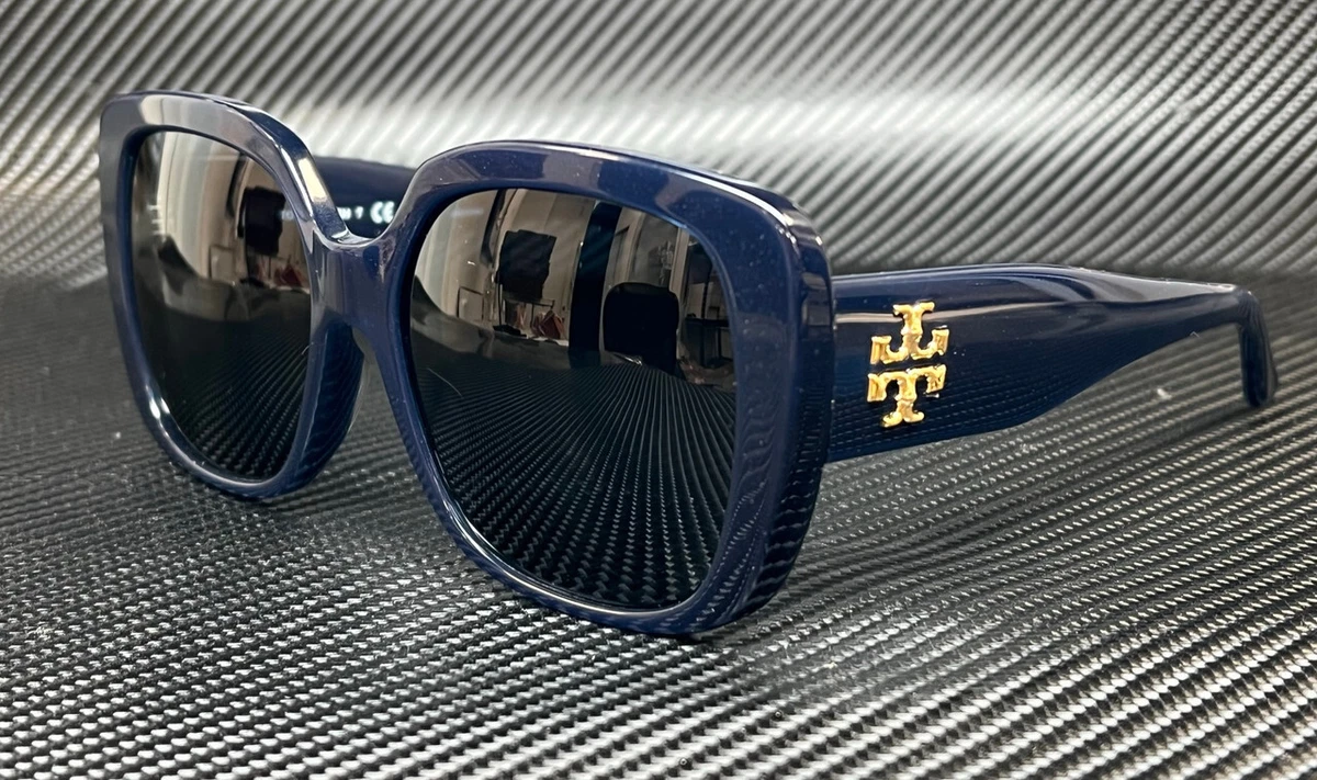Tory burch top navy blue sunglasses