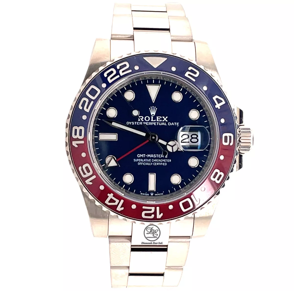 Blue dial gmt sales