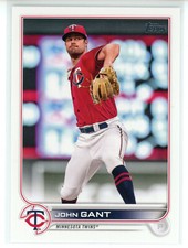 2022 Topps Series 1 #280 John Gant (Twins)