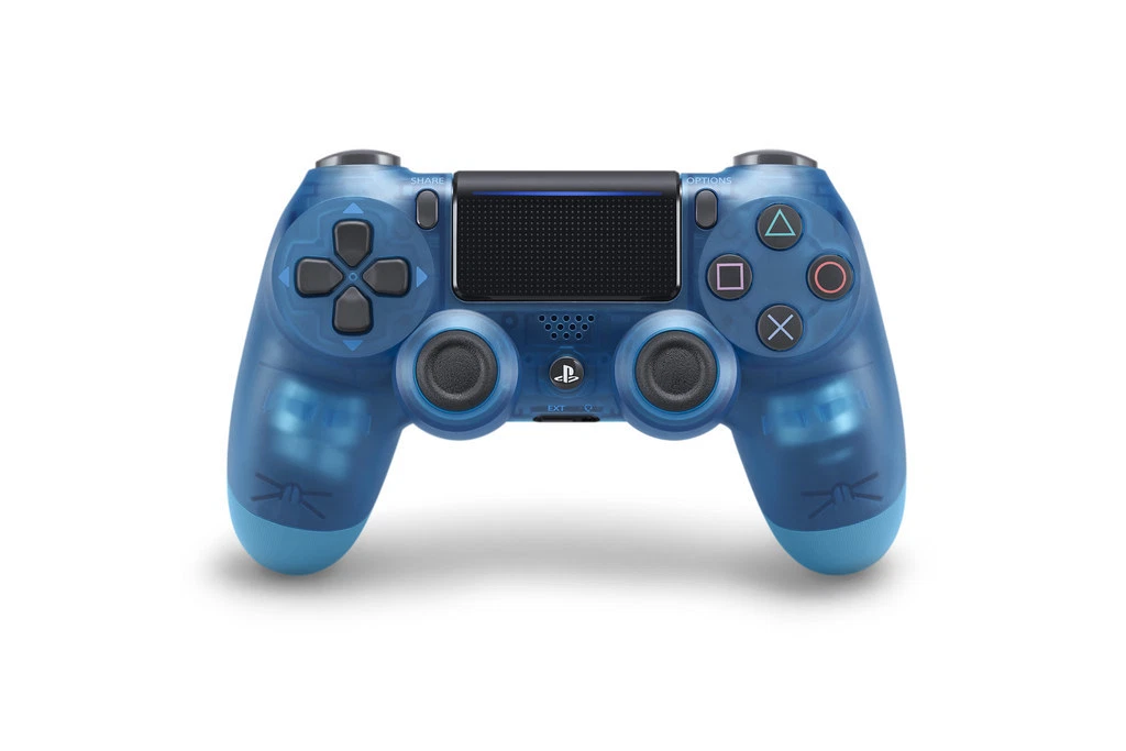 Official OEM Dualshock 4 controller Blue Crystal for PlayStation 4