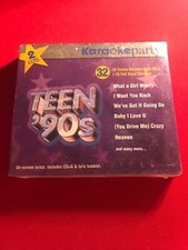 KARAOKE - Karaoke Party: Teen 90s - CD - Enhanced Karaoke - BRAND NEW SEALED