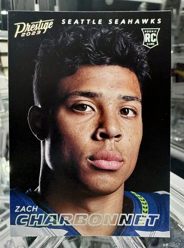 2023 Prestige Rookie Portraits RP-16 Zach Charbonnet Rookie (Case Hit) SSP RC