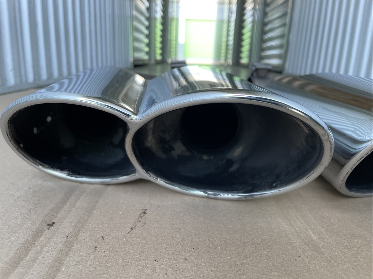 Porsche Cayenne Turbo 955 Factory Exhaust Tips Eisenmann  