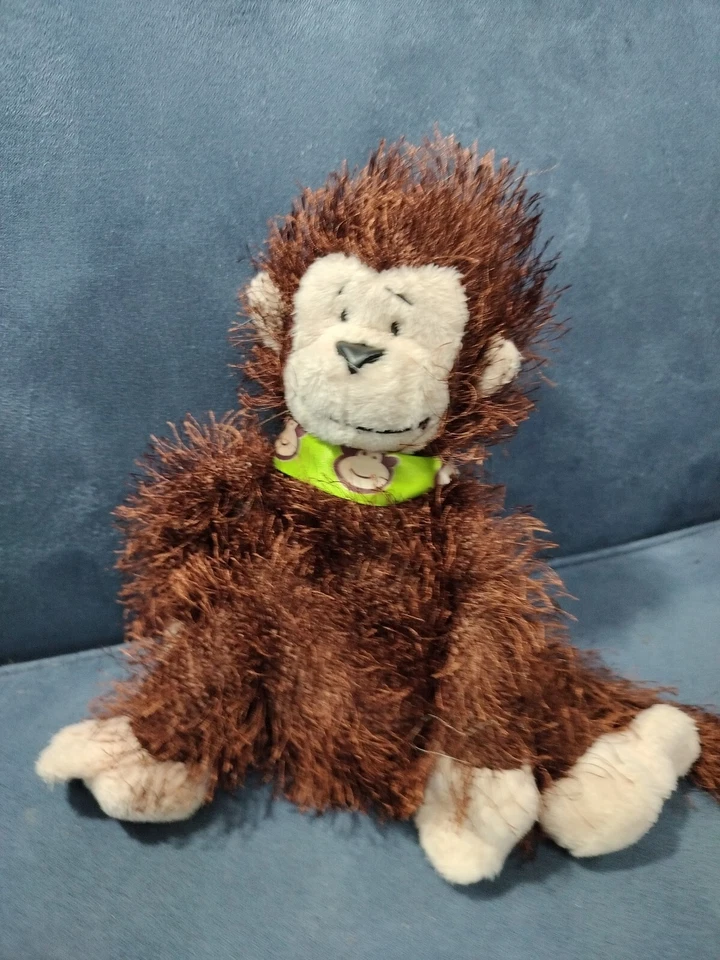 GANZ Webkinz Plush 8" Monkey HM008 NO CODE Retired EUC - Image 3 of 4