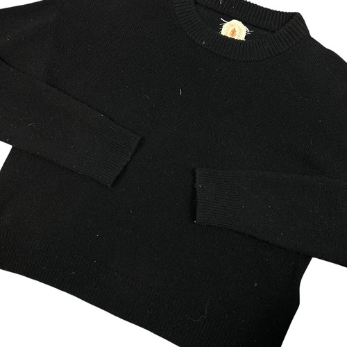 Jardin Des Orangers Allude Black Wool and Cashmere Sweater Women Size S - Picture 4 of 7