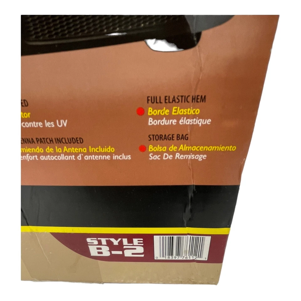 CUBIERTA DE COCHE SEMI PERSONALIZADA PARA MANIPULADOR METEOROLÓGICO de colección Talla 2- Talla en la parte posterior RARA NUEVA Foto 4 de 4