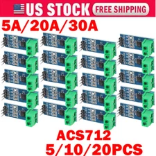 5/10/20X ACS712 Current Sensors 5/20/30A Current Detect Range Module For Arduino