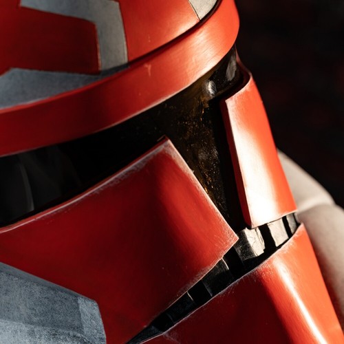 Xcoser 1:1 Capitán Rex Comandante Cody Clon Trooper Casco Cosplay Accesorios Resina - Imagen 519 de 570