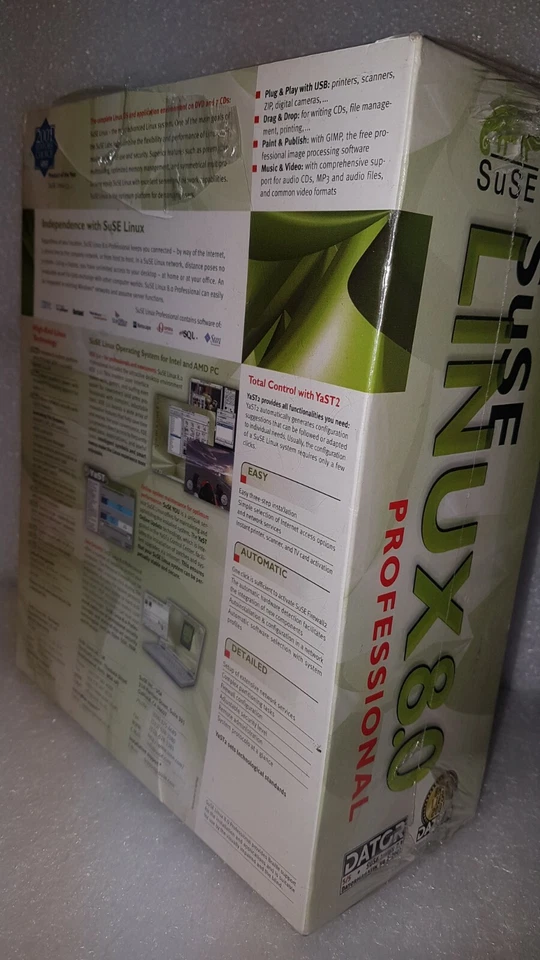SuSe LINUX 8.0 PROFESSIONAL SOFTWARE - New:KDE 3.0 Unprecedented Desktop Power - Image 4 of 4
