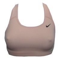 Sport Bh Sport Training Swoosh Washed Coral Schwarz Nike BV3630-664 Gr. Xs 34