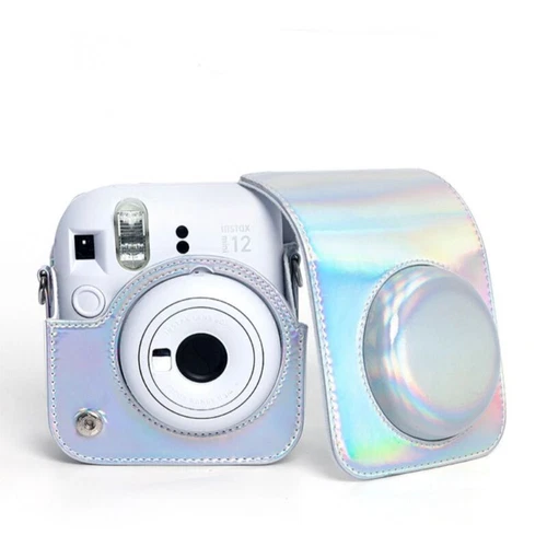 Color Storage Bag Case Instant Camera Shoulder Bag For Fujifilm Instax Mini 12 - Picture 8 of 19