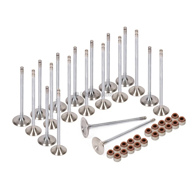 Válvulas de escape de admisión con sellos aptos 92-98 Acura TL Vigor 2.5 20V G25A1 G25A4 Foto 2 de 4