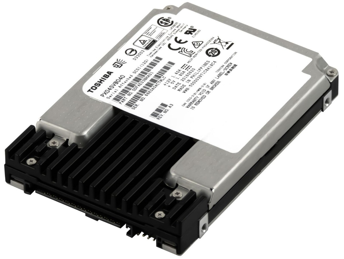 Toshiba Enterprise SSD PX04SVB040 400GB MLC SAS-3 2.5'' for sale