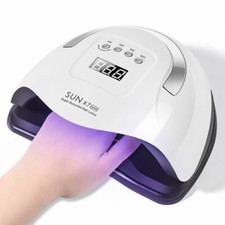 Professional LED UV Nail Dryer Gel Polish Lamp Salon Manicure MAX 180W SUN X7