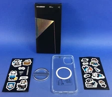 iPhone 14 PLUS Case by Casekoo: Crystal Clear w/ MagSafe Stand - NEW. Open Box