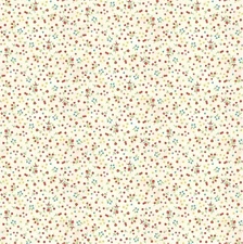 Michael Miller Fabrics~ Buds~Cream~BTY, DC10649 Quilters Quality Floral