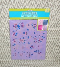 Stenciling Templates, Kids Art Drawing, Letters. Numbers, Flowers, Butterfly