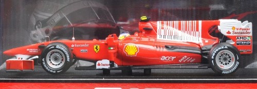 F1 Ferrari F10 GP Bahrain Fernando Alonso 2010 Hot Wheels 1/18