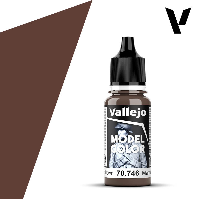 Vallejo Model Color 70746 - Chestnut Brown - 18 ml