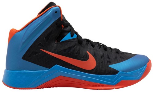 Nike Zoom Hyperquickness Shoes Mens Size 9 Blue Basketball Sneaker 599519-401 Nike Zoom Hyperquickness 599515-401 Blue Basketball Shoes  main image 3