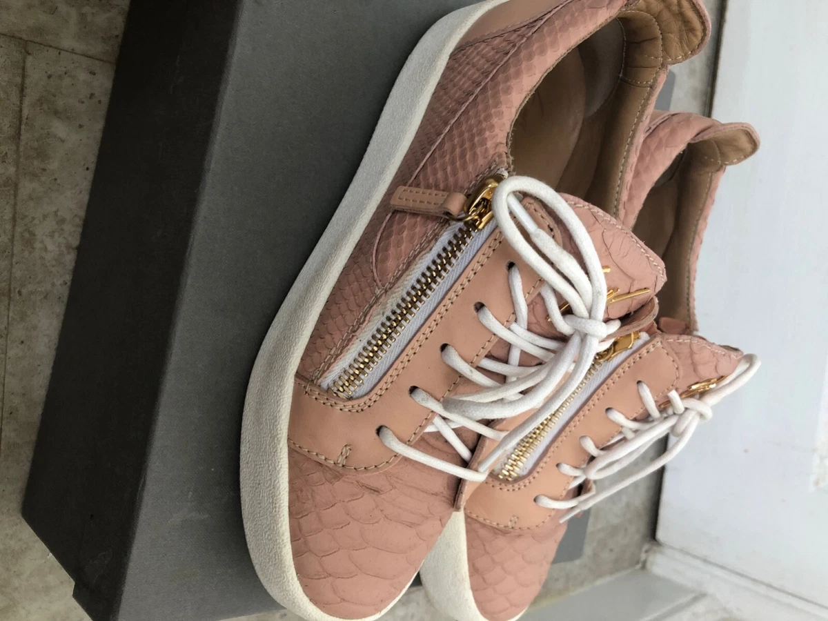 guiden Forskel udløb Genuine Giuseppe Zanotti Womens Trainers UK Size 6 Nude/Pink.VERY GOOD  condition | eBay