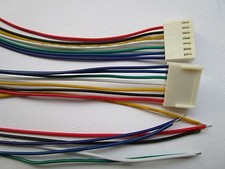 12 pcs 2510 Pitch 2.54mm 7 Pin Female Connector with 26AWG 30cm Leads Cable New