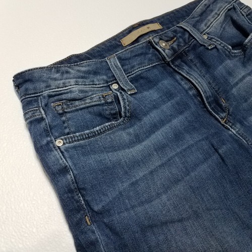 Joe's Frayed Jeans Women's Size 27 Blue Denim Stretch Skinny Ankle Medium Wash - Picture 12 of 20