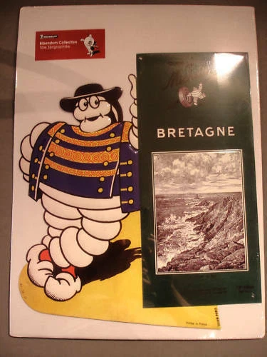 Rééditions de plaques émaillées publicitaires de collection michelin