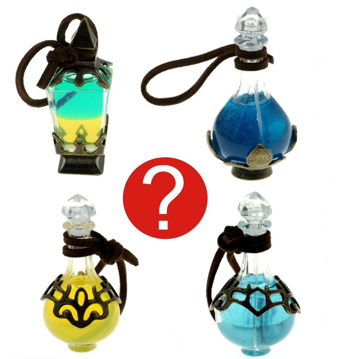 Japanese Blind Box Toy Magic Potion Bottle Keychain 1 Random Mini