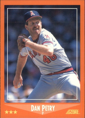 1988 Score Rookie/Traded Baseball Card #26T Dan Petry - Picture 1 of 2