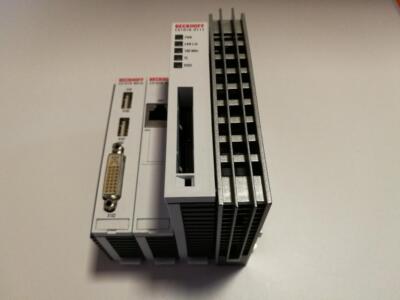 Basic CPU module CX1010, 256 Mbyte RAM, DVI/USB, Windows CE, TwinCAT 2 PLC run-t