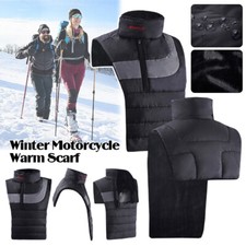Motorcycle Full Neck Chest Warmer Scarf Winter Cycling Cold-proof Protectors 1x