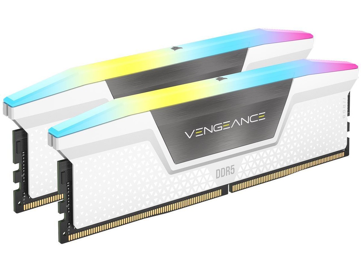 ② CORSAIR VENGEANCE RGB DDR5 RAM 32Go (2x16Go) — Mémoire RAM — 2ememain