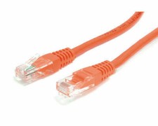 3ft CAT5e Ethernet Network LAN Router Patch Cable Cord Wire 350 MHz RJ45 Orange