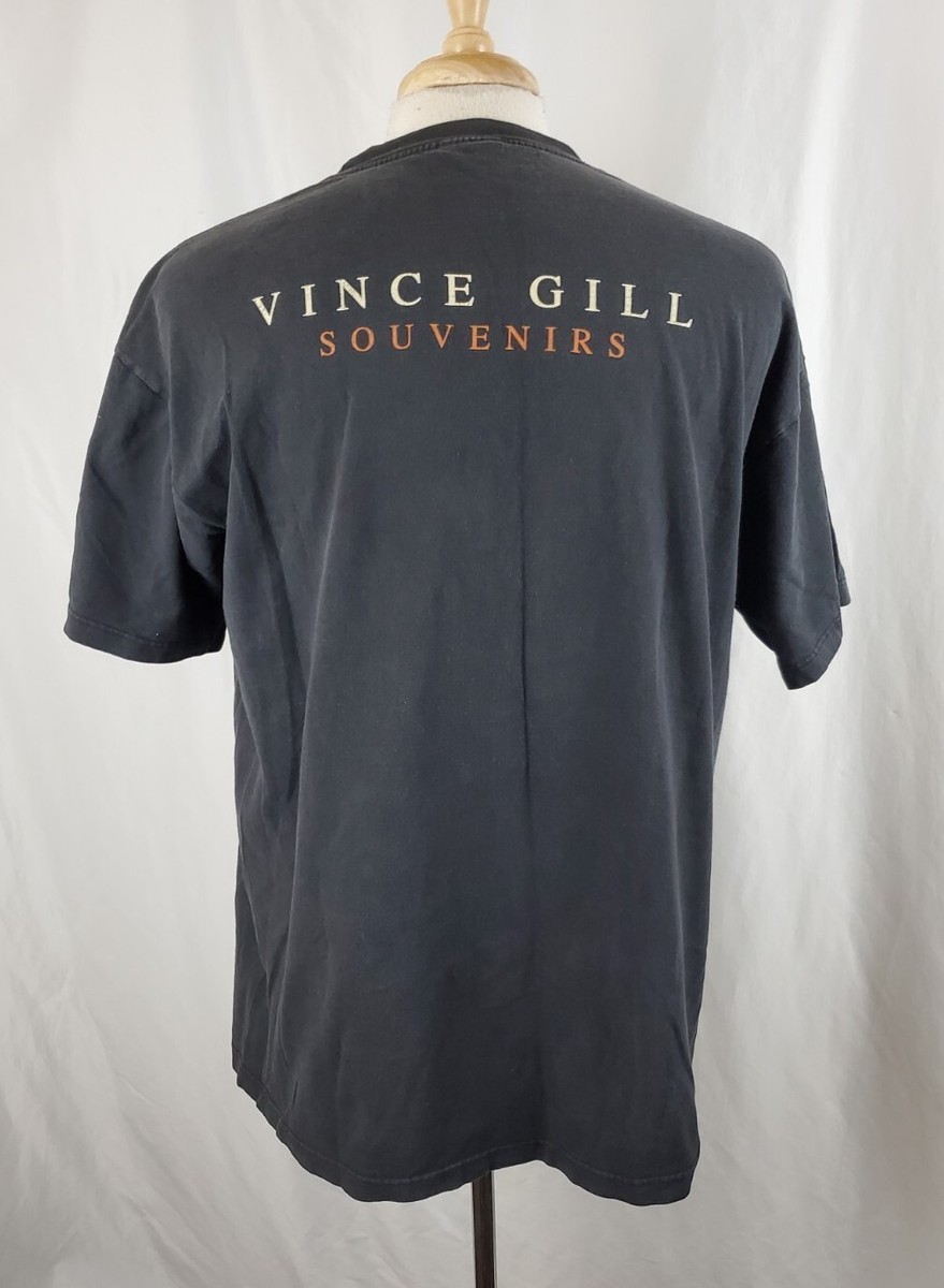 Vintage Vince Gill Souvenirs Concert Tour Shirt XL Country Music