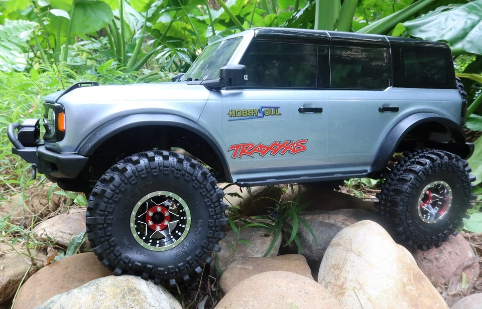 2x RC 1.9 Beadlock Wheels Adjustable Offset 1.9 Rims For 1/10 Crawler SCX10 TRX4 - Image 4 of 4