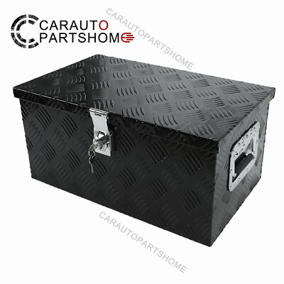 #ad 20 Inch Aluminum Pickup Truck Bed Tool Box Pick Up Truck Bed RV Trailer Toolbox $76.38