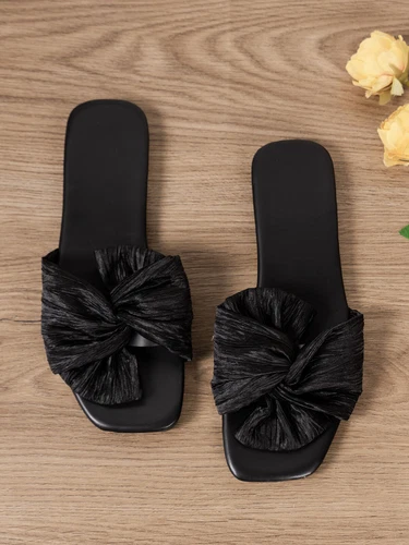 Summer Woman Slippers Casual Slides Ladies Flat Shoes Peep Toe Beach Sandals - Picture 14 of 23
