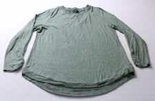 Fortune + Ivy Women’s Amalia Long Sleeve Knit Top AC2 Olive Size 2XL NWT  