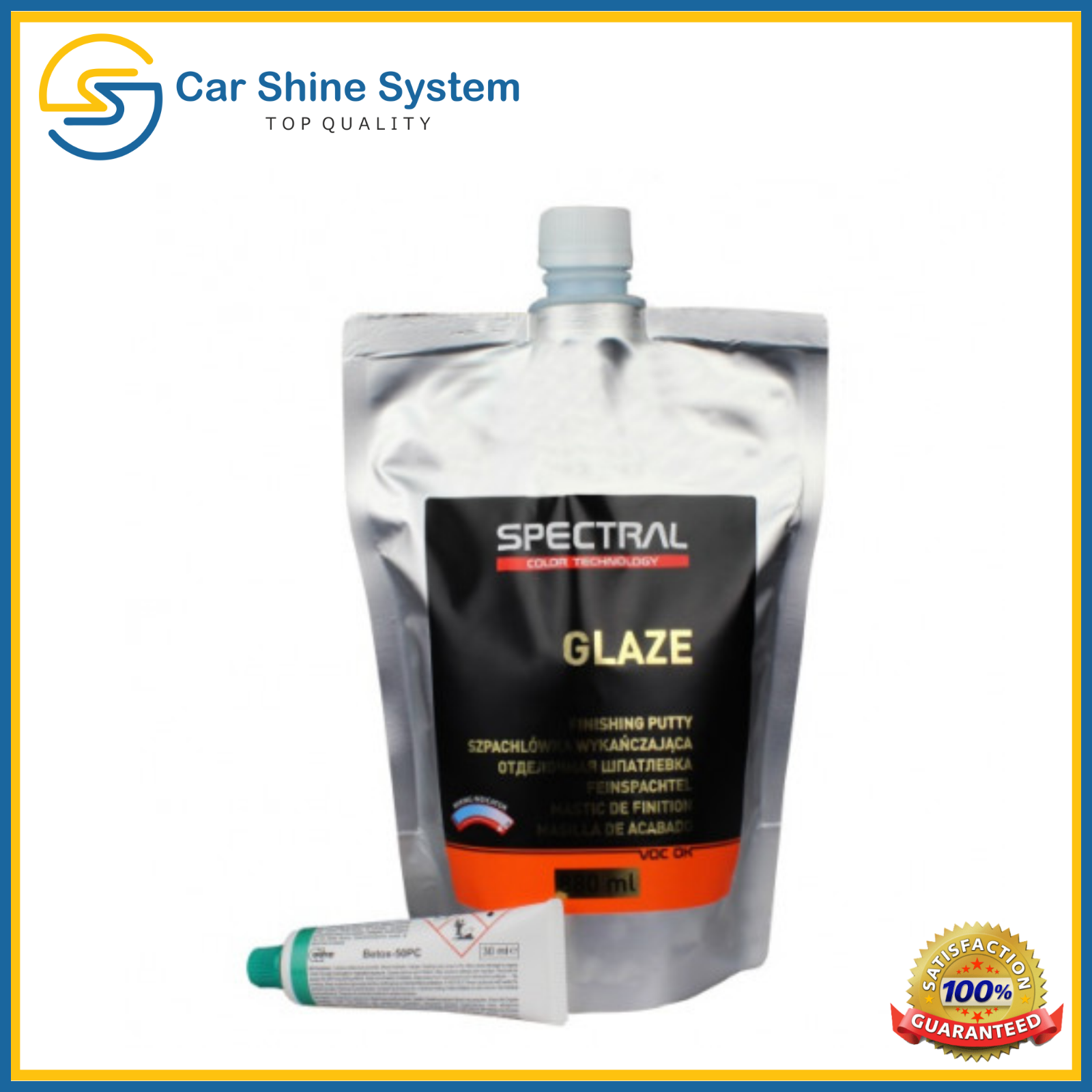 Spectra Alternative to UPOL Dolphin Glaze Body Filler Stopper Car