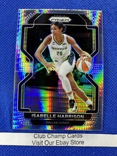 2022 #155 Isabelle Harrison WNBA Panini Prizm Basketball Hyper Prizm Wings