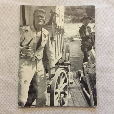 Kill Them All And Come Back Alone Chuck Connors 1968 Danish Movie Program